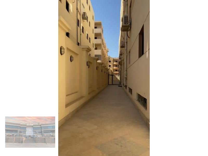 North oriented Ground apt in Andalus New Cairo, 3 bedrooms (1 master bedroom), 2 bathrooms, Semi-finished 9