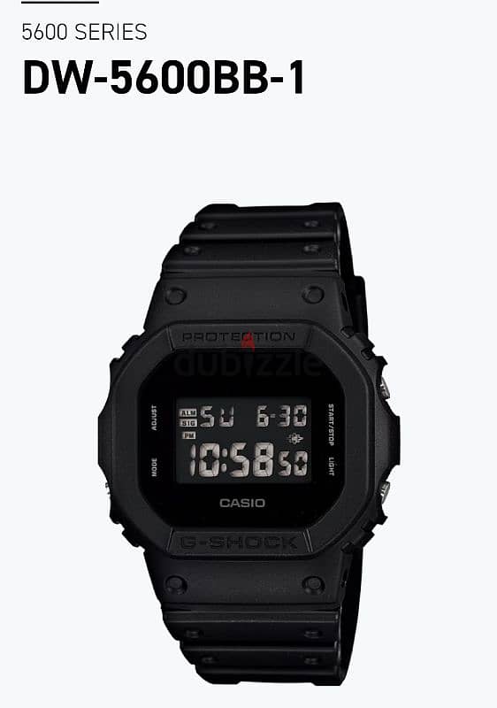 G-Shock Casio - DW-5600BB-1 6