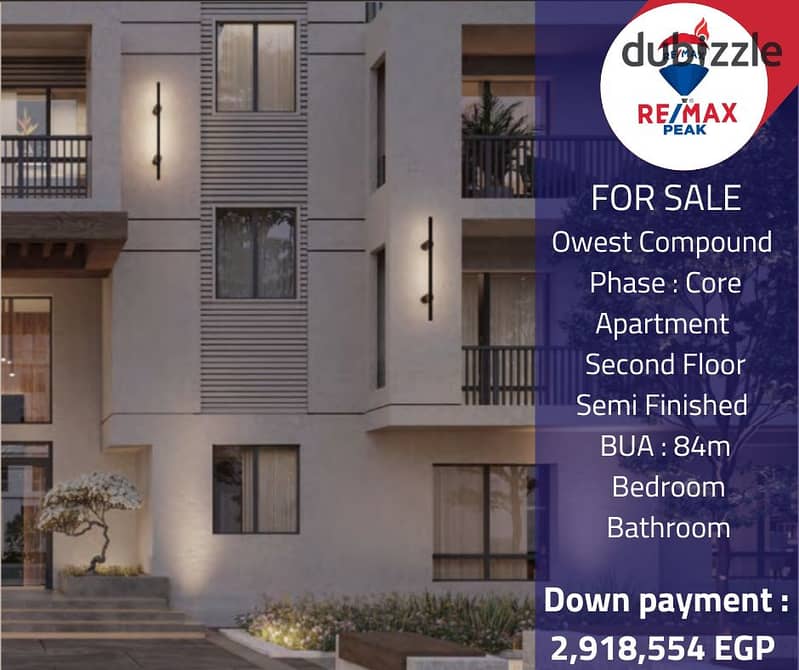 Owest Compound Apartment  For Sale  84m 0