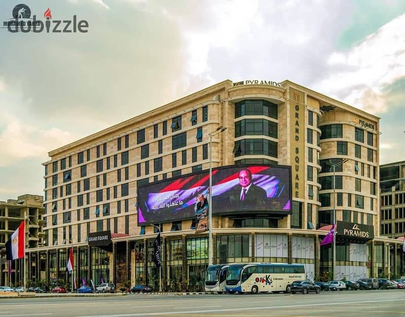 Office for sale, 10 m in the New Administrative Capital, immediate receipt, fully finished, super luxury, in front of the presidential gardens and min 2