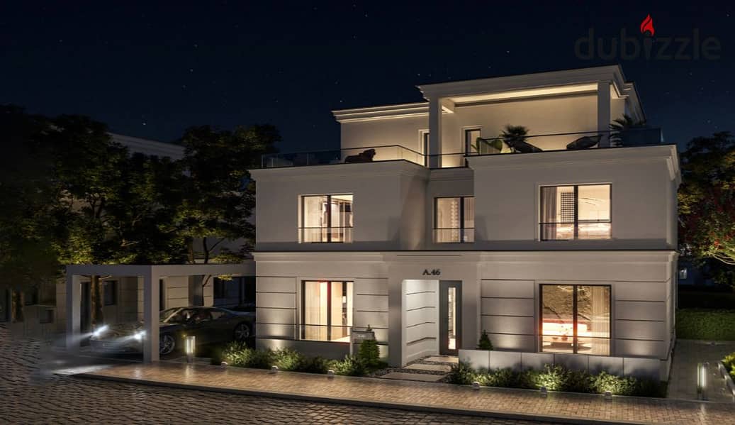 Own a villa in installments over 9 years, in a prime location in Sheikh Zayed, next to EMMAR 2