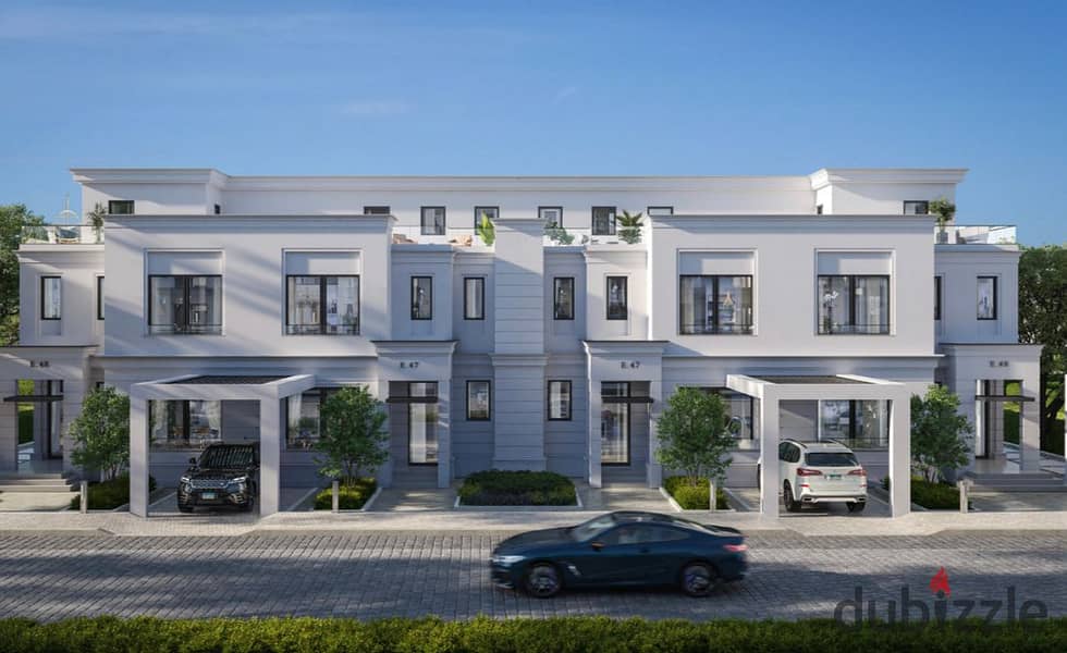 Own a villa in installments over 9 years, in a prime location in Sheikh Zayed, next to EMMAR 5