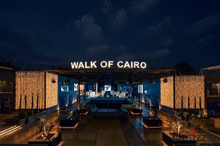 Retail 100M for Sale in walk of cairo sheikh zayed 0