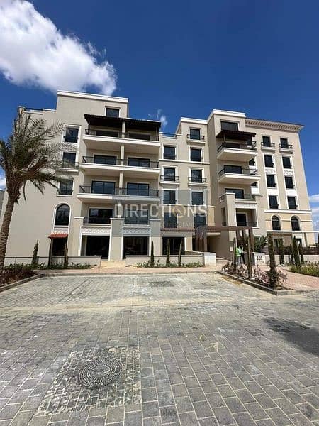 Village West Compound by Dorra in Sheikh Zayed announces a 3-bedroom apartment F. F with AC with a 10% down payment 1