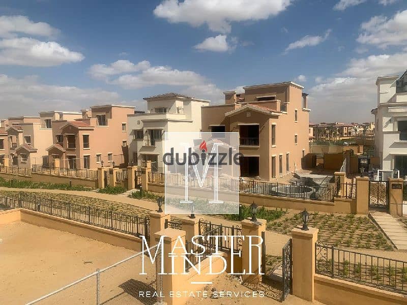 Twin house for sale with private garden in mivida new cairo 2