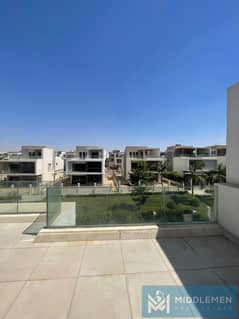 town house 246m + 147 m garden fully finished with kitchen almarasem 0