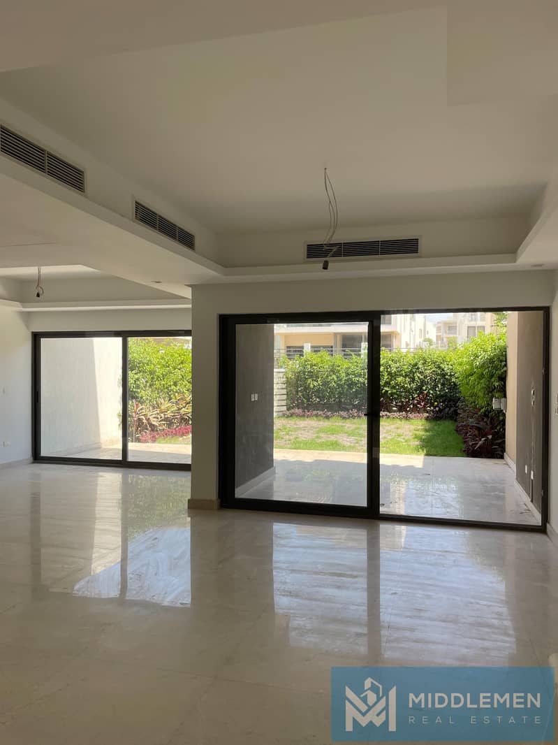 town house 246m + 147 m garden fully finished with kitchen almarasem 5