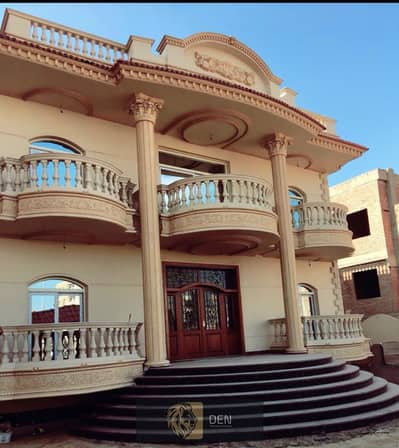 Fully finished Villa with a garden view in El- Yasmeen Villas, First Settlement