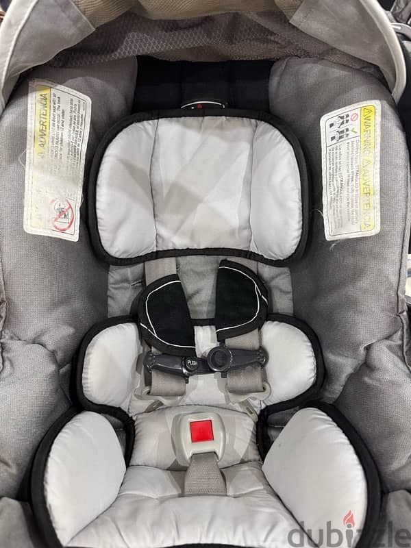 chicco travel set stroller and car seat 0