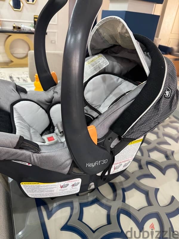 chicco travel set stroller and car seat 3