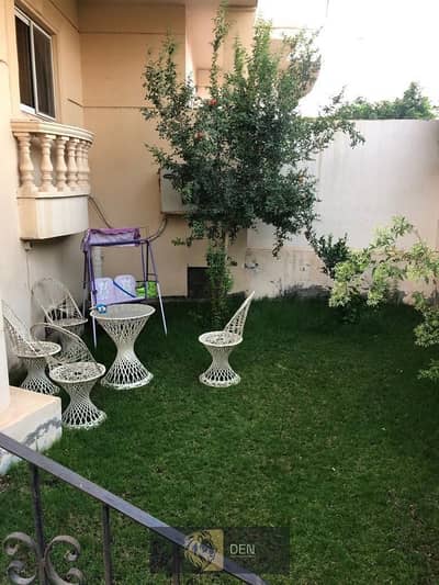 Apartment for sale, ground floor 200 meters and 60 meters garden in Narges 6 villas with private entrance, super lux finishing