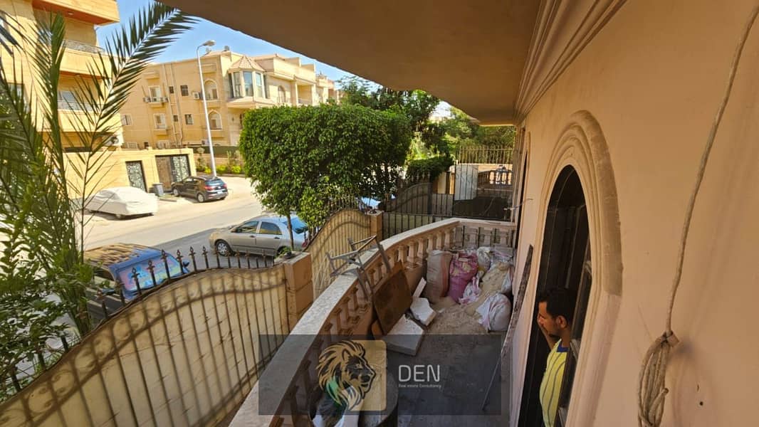 Ground floor apartment in a villa For sale located in the prime area of Al-Zohour, Fifth Settlement, near Hazard Mall. 1