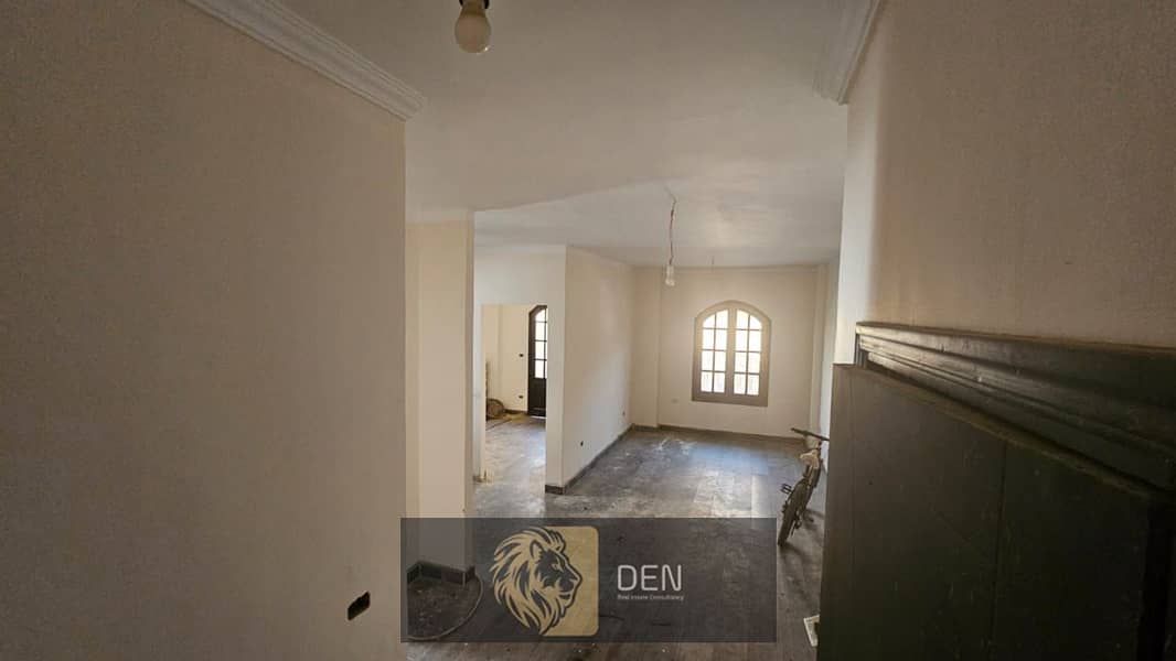 Ground floor apartment in a villa For sale located in the prime area of Al-Zohour, Fifth Settlement, near Hazard Mall. 5