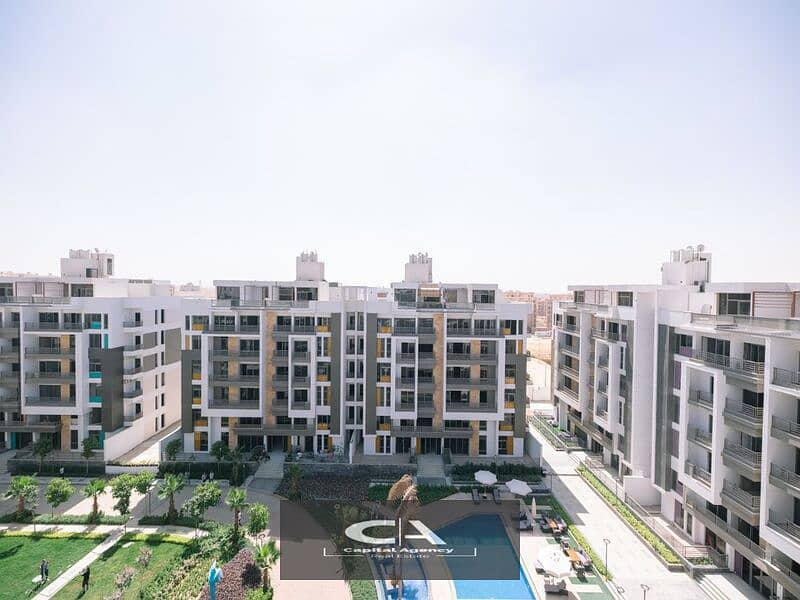 Your unit in the new phase of Icon Gardens Compound with a 10% down payment In Fifth Settlement, Golden Square, and get a 5% discount  *Icon Gardens* 6