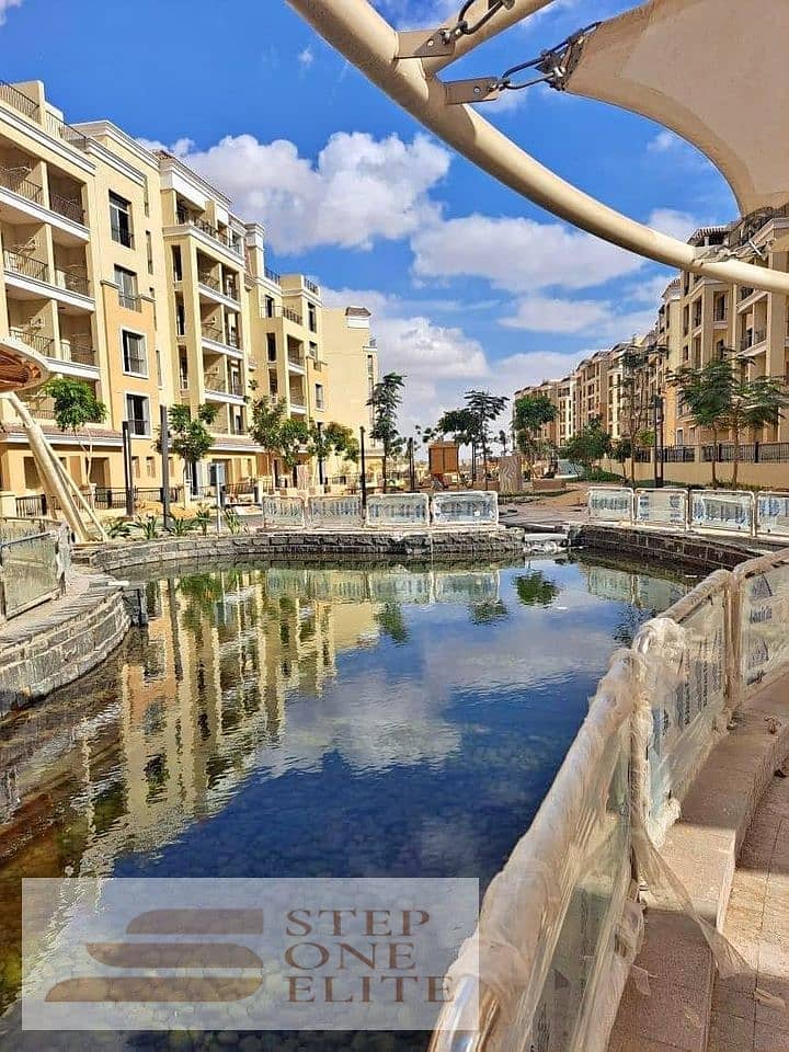 157 sqm apartment (3 rooms) for sale in Sarai Compound directly on Suez Road 0