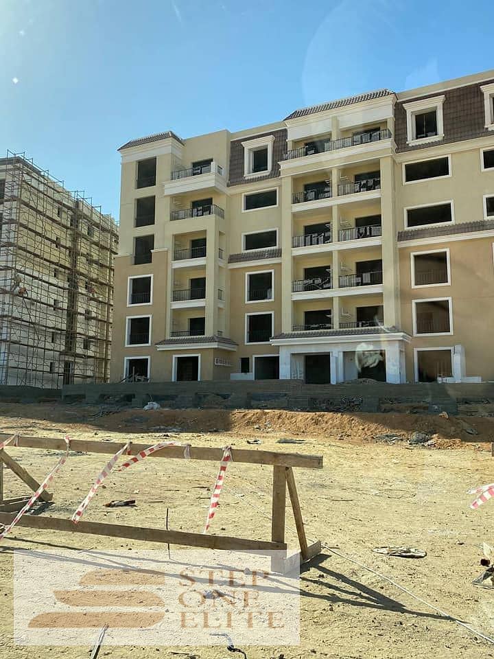 157 sqm apartment (3 rooms) for sale in Sarai Compound directly on Suez Road 2