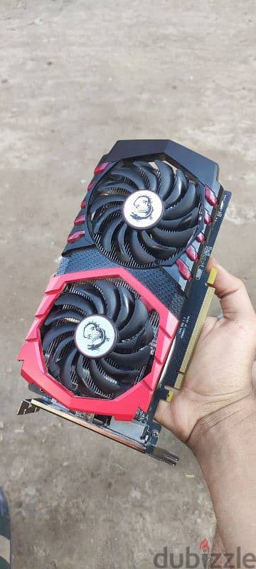 كارت شاشة gtx 1050 ti gaming x 4g graphic card 4