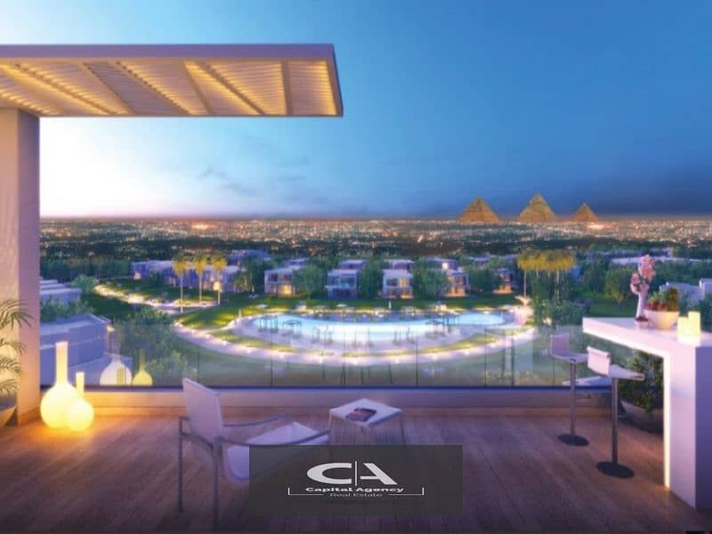 With only 5% down payment, book an apartment for sale in Launch Pre in Amazing Location in Zayed, next to Zed | View on the landscape 5