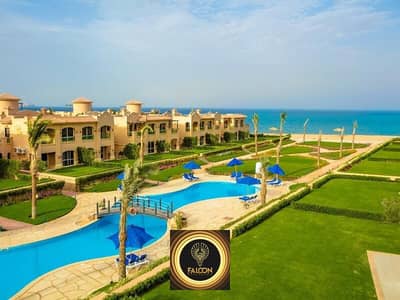 شاليه 3غرف ماستر + غرفة مربية  panorama seaview (جاهز للسكن) استلام فوري ف لافيستا جاردنز العين السخنة/ Chalet For Sale LAvista Gardens Sokhna