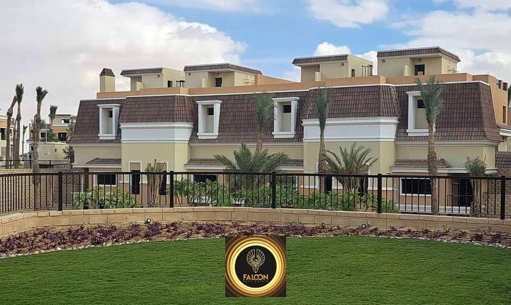 فيلا 3 ادوار (5 غرف ) بنص تمنها للبيع بالتقسيط ف كمبوند سراي القاهرة الجديدة / Villa For Sale In Sarai New Cairo 3