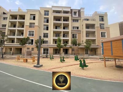 with 42% cash discount apartment Corner View on a green area in Sarai Compound in front of Madinaty