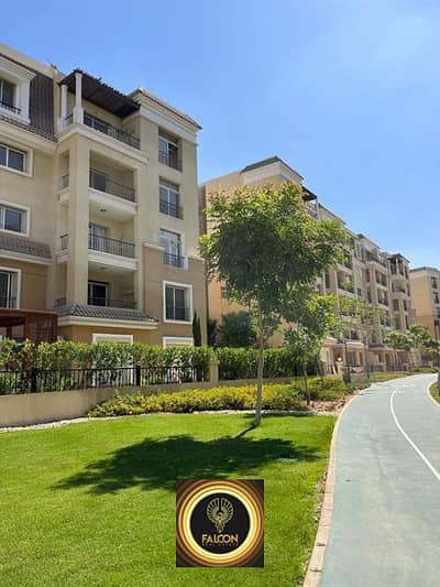 Apartment (3 rooms) 158 sqm for sale in front of Madinaty with a fantastic view on Central Park in Sarai Compound, New Cairo