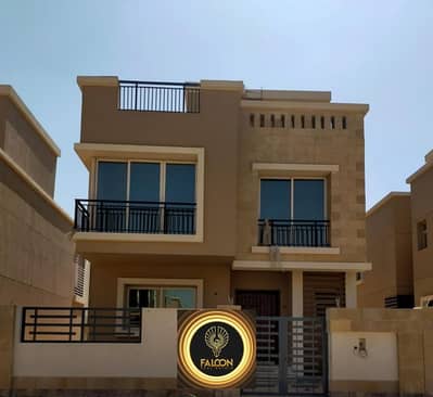 Villa for sale at the lowest price in front of Cairo International Airport with a down payment of 2 million in Taj City, New Cairo