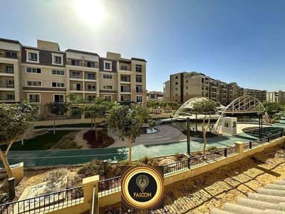 156m apartment for sale in a special location in front of Madinaty in Sarai Compound MNHD New Cairo