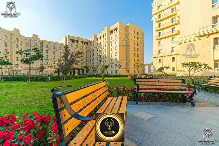 For sale, an apartment with immediate receipt, fully finished, in the heart of the Administrative Capital, with a 10% down payment and 12% installment 2