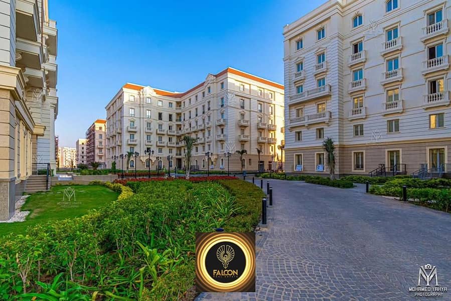 For sale, an apartment with immediate receipt, fully finished, in the heart of the Administrative Capital, with a 10% down payment and 12% installment 4