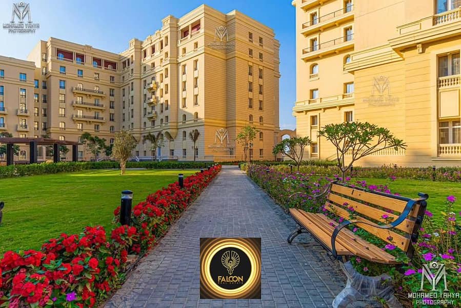 For sale, an apartment with immediate receipt, fully finished, in the heart of the Administrative Capital, with a 10% down payment and 12% installment 6