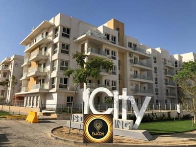 Apartment 130m + 64m garden behind Mall of Arabia in 6th of October, iCity October Compound, Mountain View