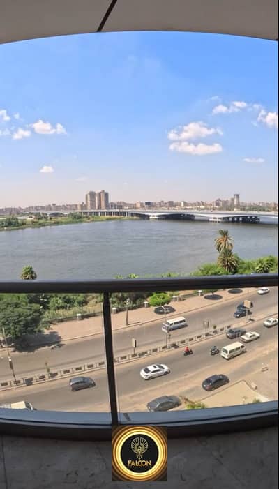 Furnished studio with hotel furnishings first row on the Nile immediate delivery with installments