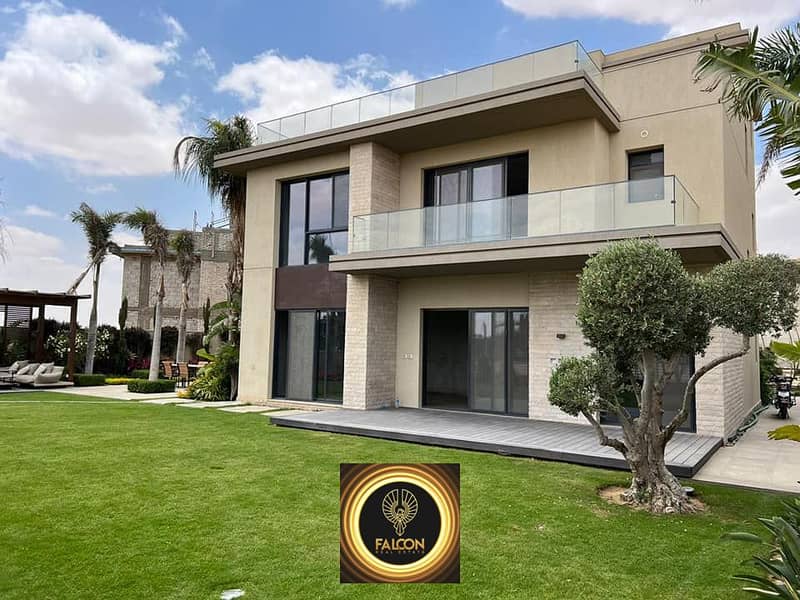 For sale, a villa from Sodic, immediate delivery, in the most distinguished location in Sheikh Zayed, in the Sodic Estates compound 2