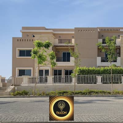 For sale, a distinctive duplex with a villa division in front of Cairo Airport on the Suez Road in Taj City, with a 42% discount