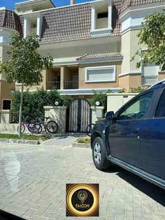 own a villa of 212 meters with a 0% down payment and installments over 8 years in sarai. 0