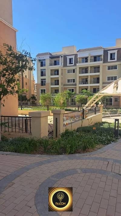 Apartment with garden for sale in Sarai Mostakbal City Compound with the highest cash discount of up to 42%