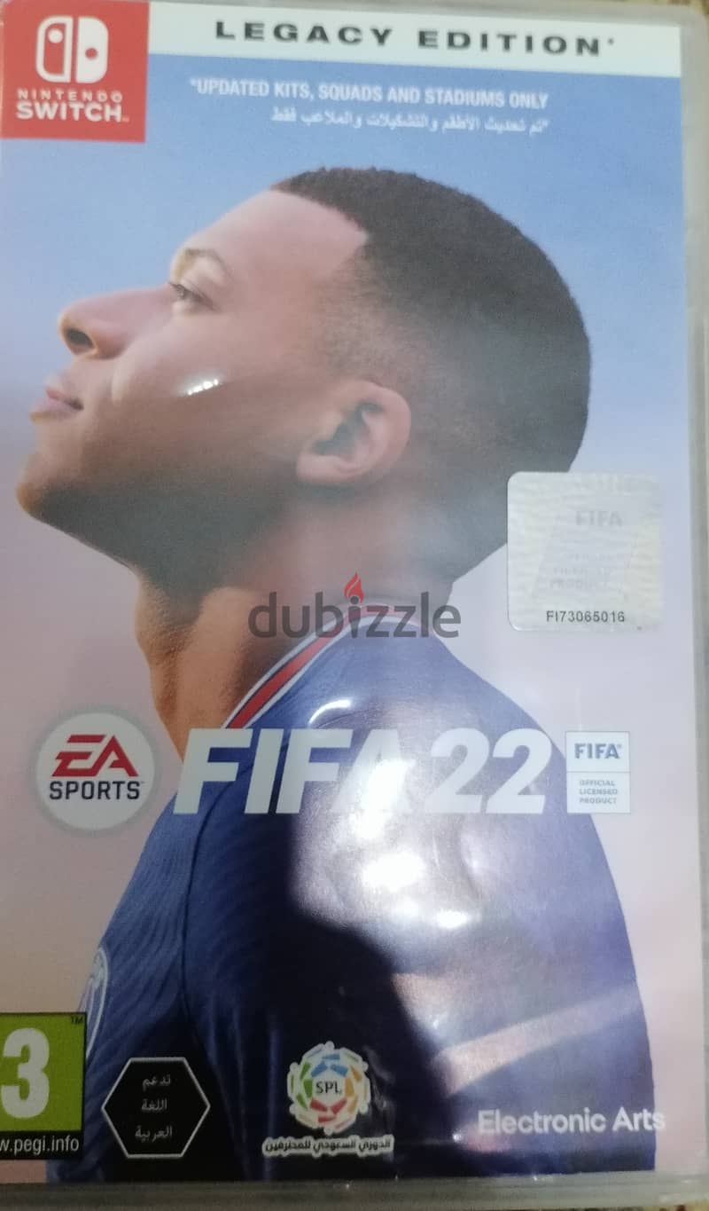 Fifa 22 Nintendo switch used 0