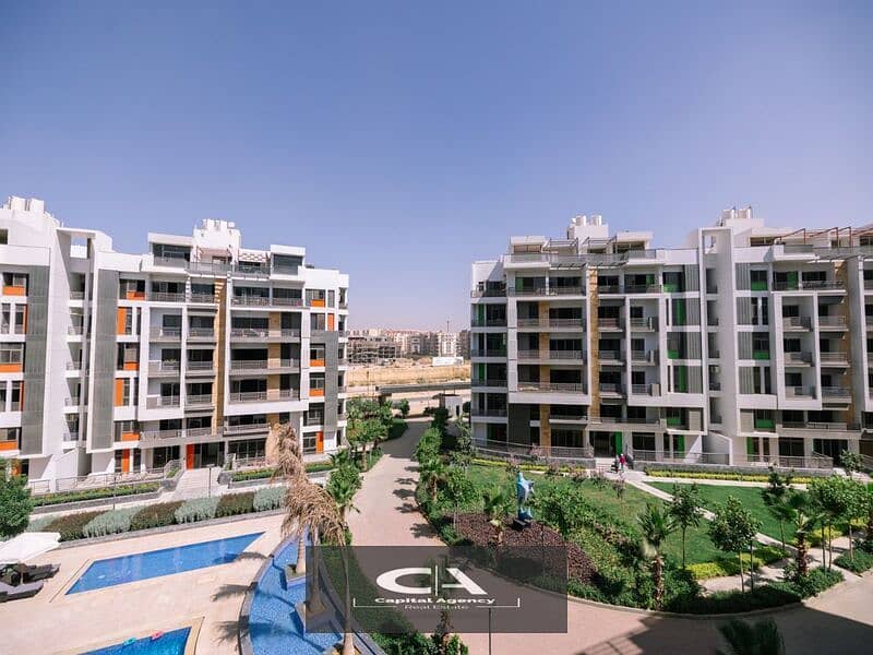 Get an apartment in the new phase of Icon Gardens Compound with a 10% down payment At a discount of 5%| In the Fifth Settlement in Golden Square  *Ico 20