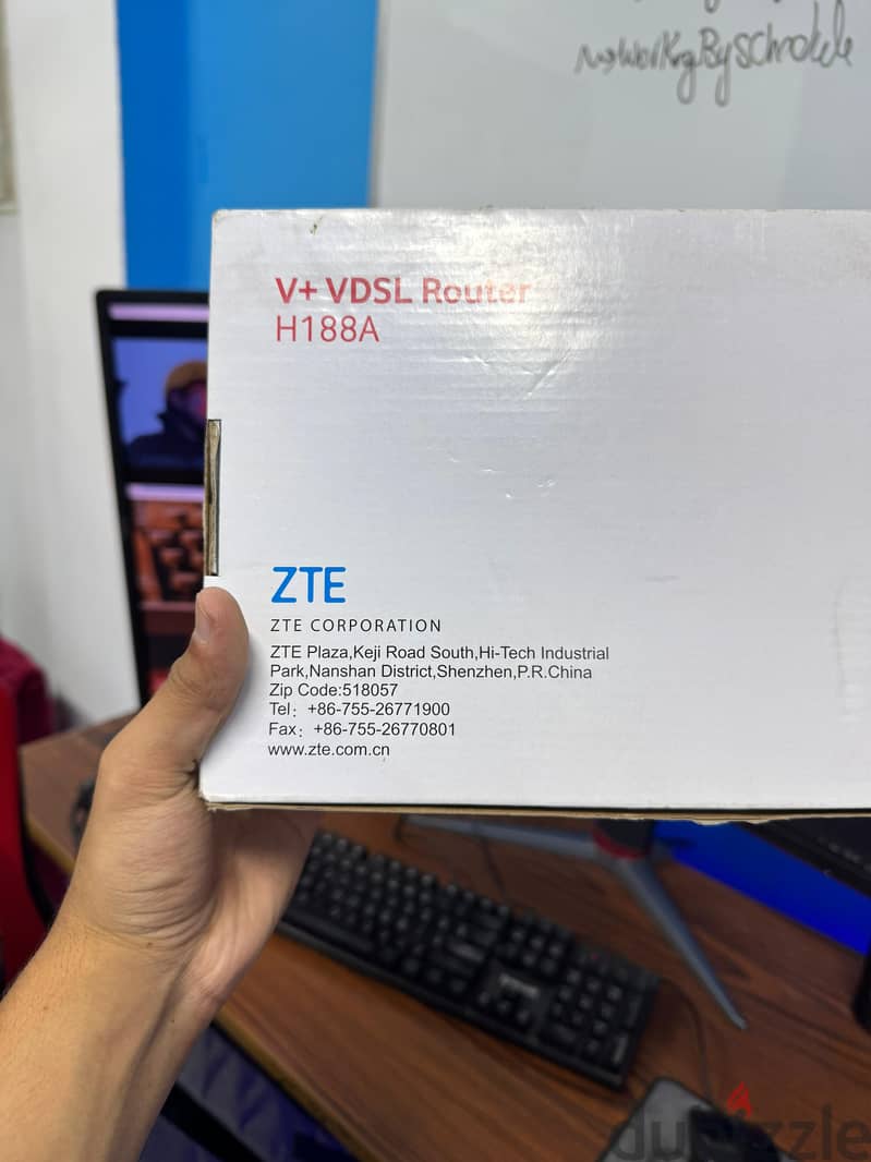 راوتر فودافون V+VDSL ZTE 1