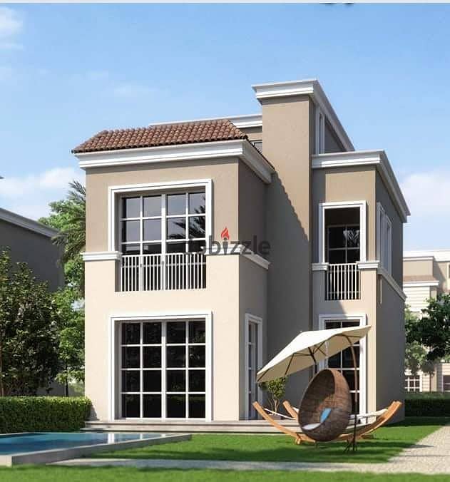 Villa for sale in installments in the Butterfly Mostakbal City compound, The Butterfly Mostakbal, in installments 1