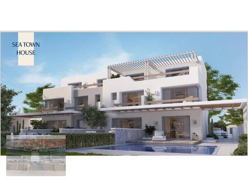 Fully Finished Town House in Mountain View LVLS, BUA 180 sqm, 3 bedrooms, 3 bathrooms, Living room 6