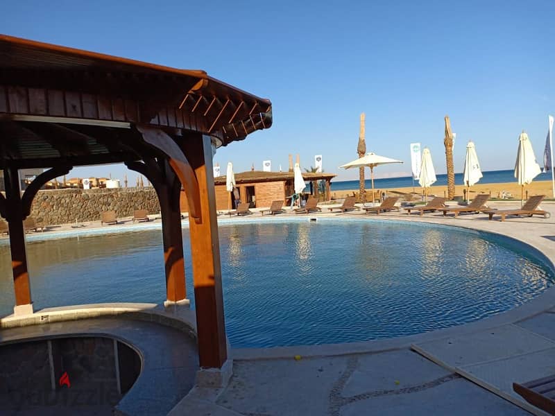 Two-bedroom chalet 110 m for sale in Sokhna in front of the windmills at the lowest price and longest payment period 5