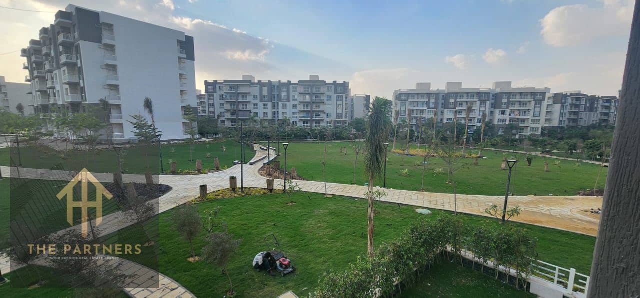 For sale Madinaty apartment area of 74 meters view wide wide garden 0