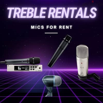 sound equipments for rent-أدوات صوتيات للإيجار