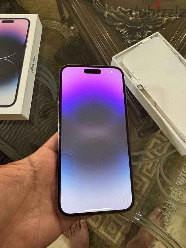 Iphone 14 Pro MAX purple 5