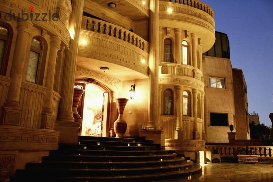 Palace for rent in diplomats compound new cairo 1