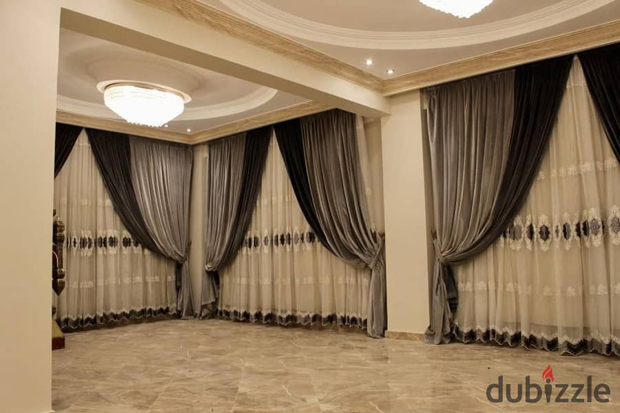 Palace for rent in diplomats compound new cairo 12