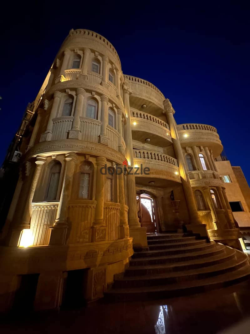 Palace for rent in diplomats compound new cairo 23