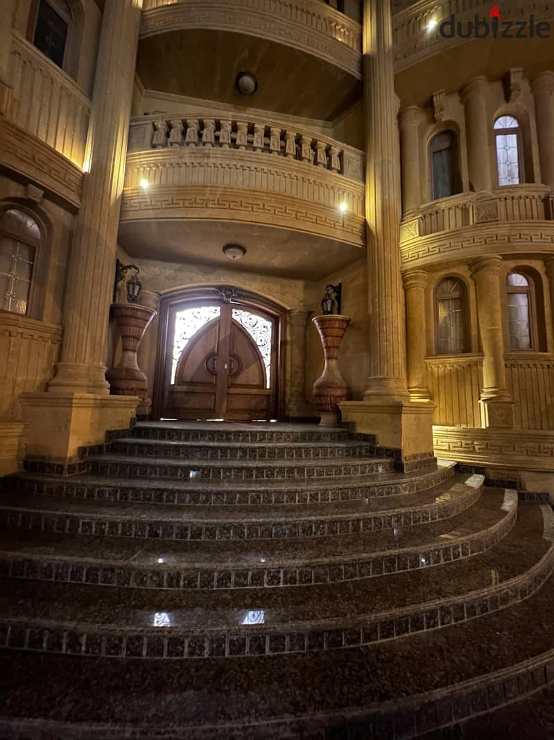 Palace for rent in diplomats compound new cairo 34